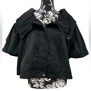 New York collection, petite, puffy sleeve, crop dress jacket PXL